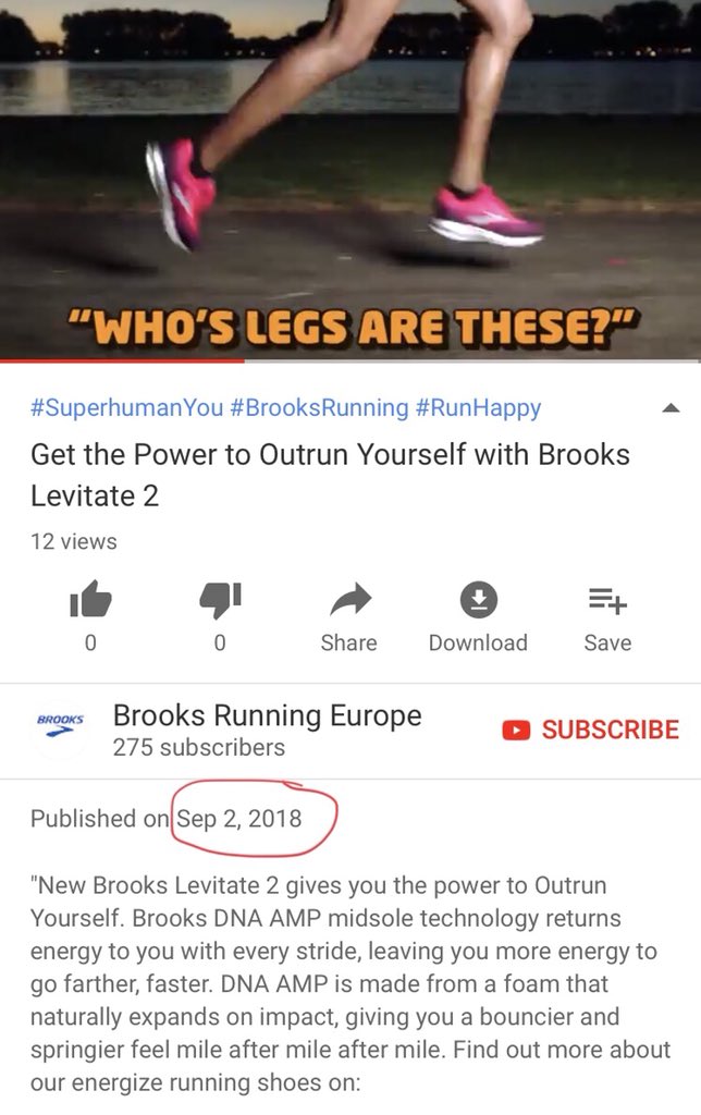 brooks running europe