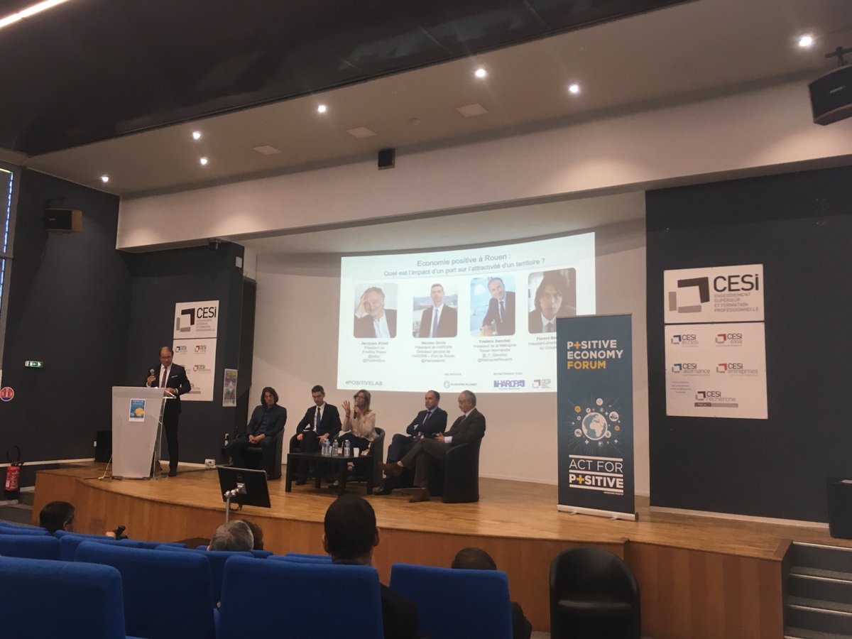 PositiveEco's tweet image. @ChristineDispa rappelle le rôle des jeunes pour mettre en œuvre cette économie positive sur les territoires @GroupeCESI #PositiveLab