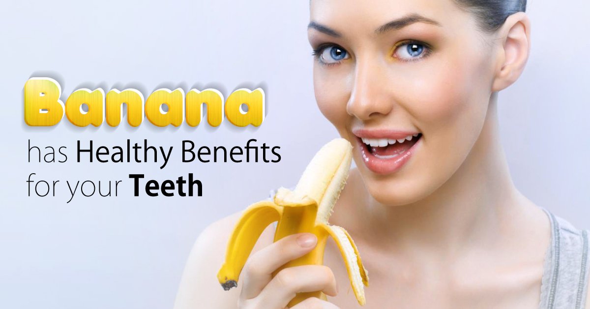 AndrewBachour's tweet photo. Banana has healthy benefits for your teeth:
#Banana is full of #vitamins, #minerals, #potassium and loaded with positive #health benefits. It does not stick to teeth and the inner part of the banana #peel helps in #whitening #teeth. https://t.co/8fniCilMxz