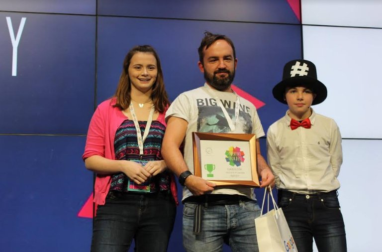 TechSpaceTweets's tweet photo. Last year Ruairí Kelly from @Foroige Castlebar was awarded Educator of the Year!
Who do you think deserves this year's award at #ESBCreativeTechFest?
#IamaTechSpacer
#InspirationBoxes
#Gaeilge2018
#GoogleFoundry
#STEMandYouthWork
#ComputerScience
#CreativeMedia
#DigitalMedia https://t.co/0zvia91nBs