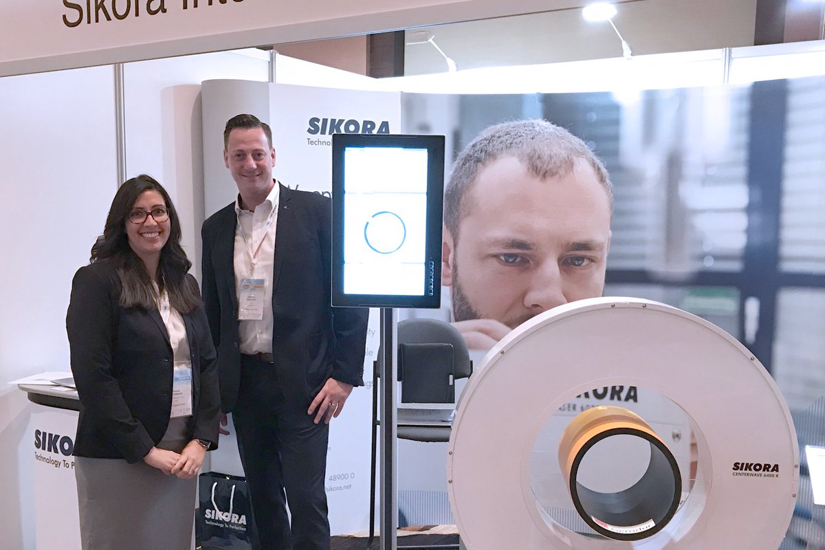 sikoranet's tweet photo. We are at Plastic Pipes XIX show in Las Vegas - don't miss paper ID205 today to gain insight in millimeter waves technology and visit us at booth 33 afterwards to check out our #centerwave6000 for #qualitycontrol at the #extrusion of #plasticpipes and #plastictubes! #PPXIX https://t.co/bU2oHLctJY