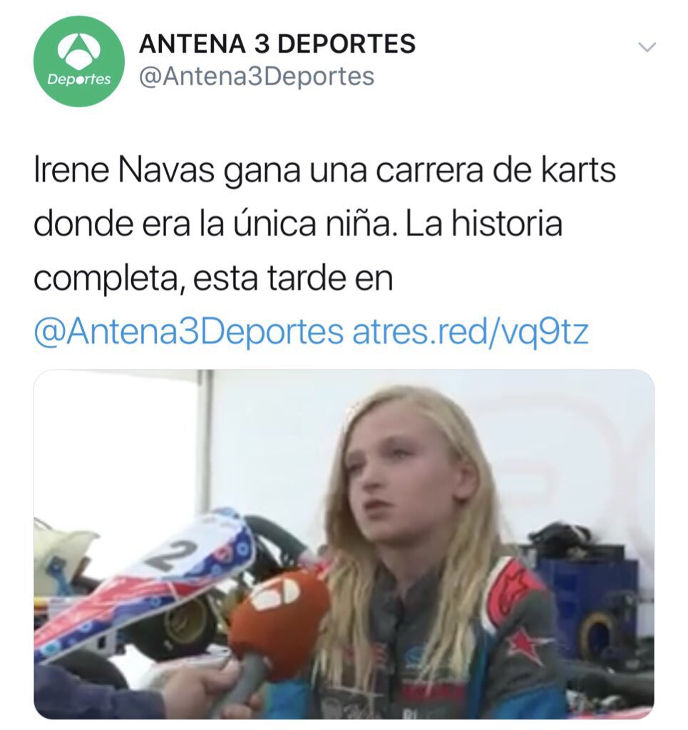 MartaAriza's tweet photo. No os perdais hoy a @IreneNavas75 en Antena 3 Deportes! Esfuerzo, talento y mucha pasión. Vamos a por todas pequeña 😉❤️💪🏽 https://t.co/M0ZguQ2YWl