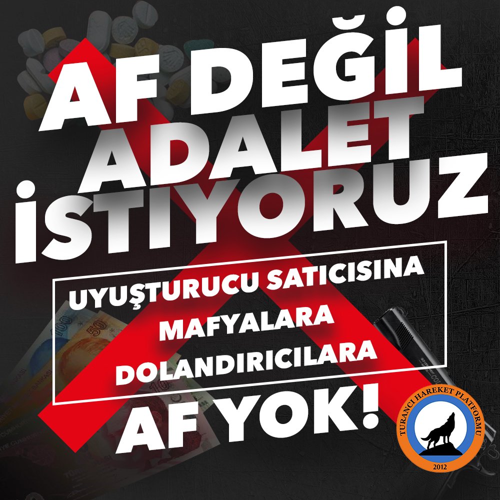 TuranciHareket's tweet image. Türkiye'de dürüst ve çalışkan bir vatandaş olmak her gün cezalandırılıyor. #PartiDevleti ve yandaşları ülkemizde huzurun, hürriyetin güvencesini değil baskının ve korkunun hakimiyetini istiyor.

İstibdat her koldan Türk milletinin üzerine kara bulutlar gibi çökmektedir.