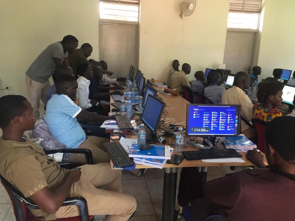 EnabelinUganda's tweet photo. We this week kick off a month long ICT trainings for all 49 #SDHRproject’s beneficiary organizations. Participants will receive International Computer Drivers License (ICDL) accredited certificates after passing assessment tests at the end of the training. https://t.co/HmqctbDrtb