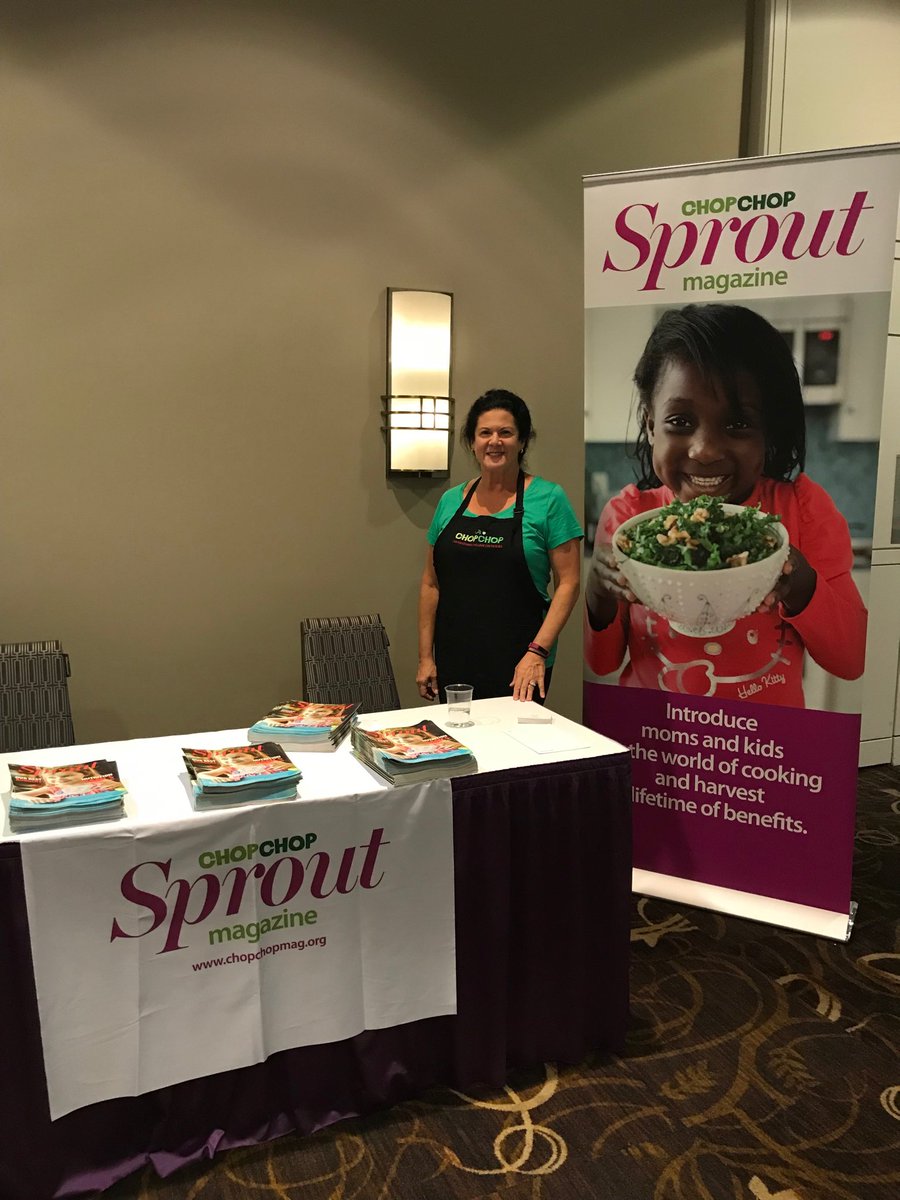 Representing ChopChop at the National WIC Association Nutrition Education and Breastfeeding Conference at the Sheraton New Orleans!