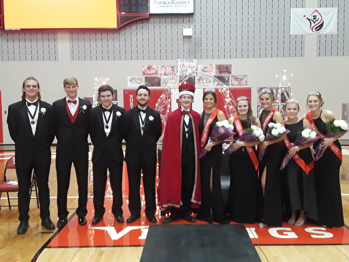 nbskolvikings's tweet photo. Your 2018 North Branch Homecoming Court!!! Congrats to King Ian Scheele and Queen Abby Lyons! #homecoming2018 #skolvikings https://t.co/wrkYidQNj4