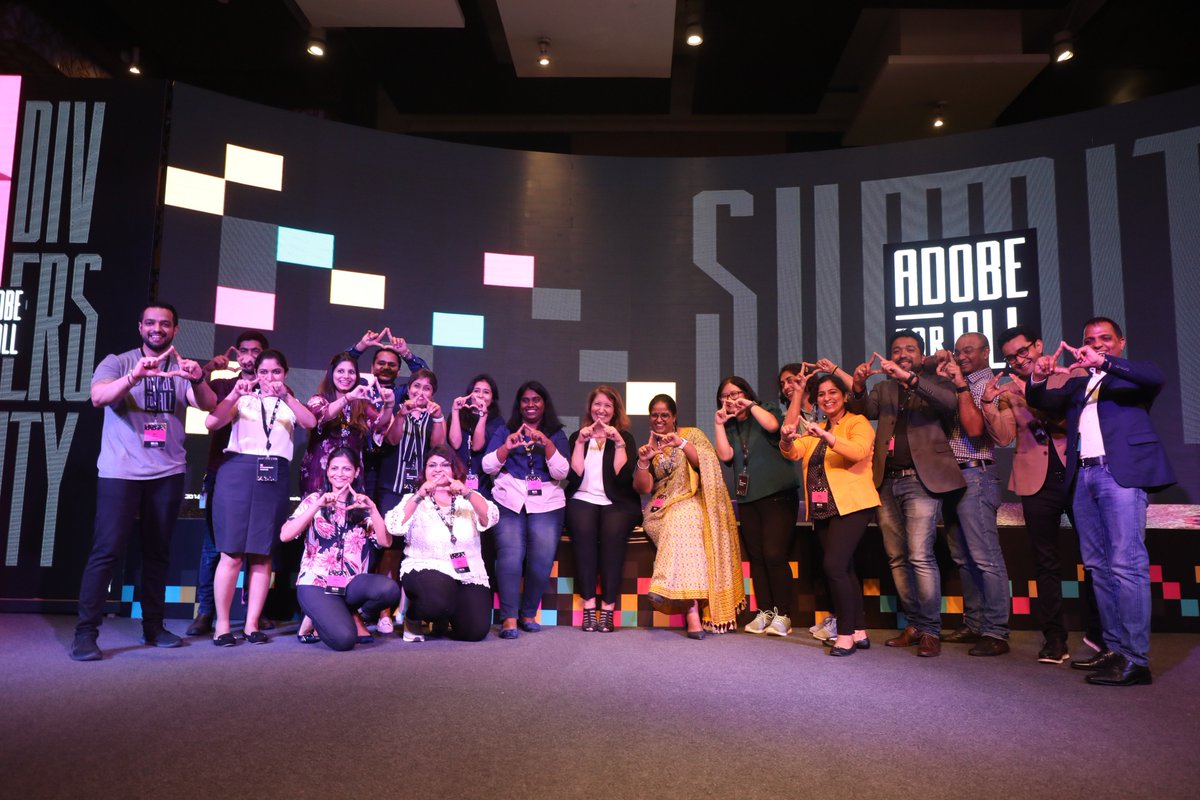 Aaand it's a wrap! See you folks next time. #AdobeForAll #AdobeLife