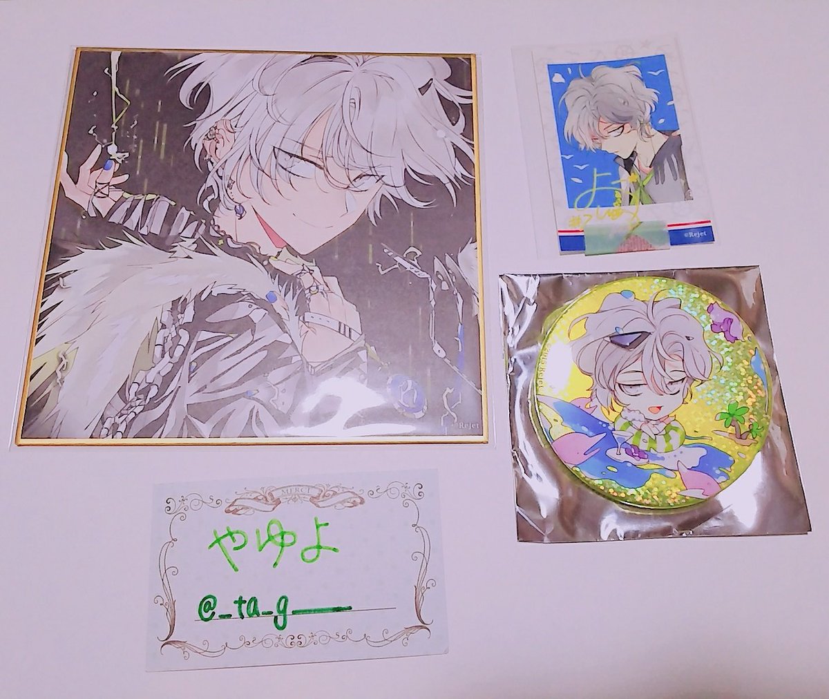 _ta_g____'s tweet photo. 【交換￤譲渡】ディアヴォ ディアヴォーカリスト

譲）ヨシュア
求）同異種 エーダッシュ or 4600円

譲渡は全て纏めてのみ。9/29池袋手渡し(時間制限有)、それ以外は郵送となります。
交換の場合はお写真,希望のお品物,お取引方法を添えた上でお声かけ頂けますと幸いです。 https://t.co/O4iJqTnlwZ