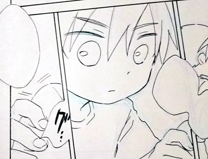 次出す本新しいキャラクターのだから、中身がどんなのか想像してもらうためにも進捗晒してみるのもありなんじゃない?と思った次第 