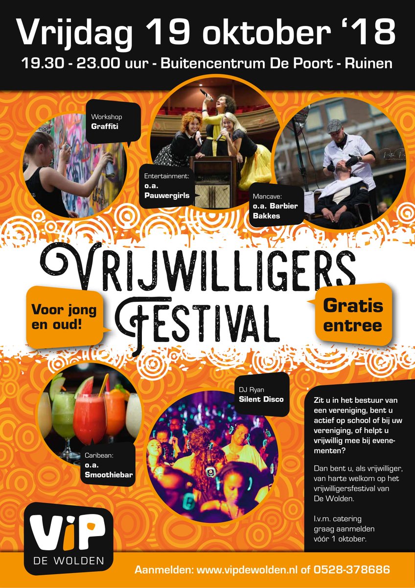 WelzijnDeWolden's tweet image. Vrijdag 19 oktober, Vrijwilligersfestival De Wolden: heeft u zich al opgegeven??
welzijndewolden.nl/vrijdag-19-okt…