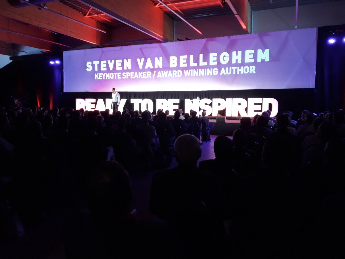 That was Nspiring! Towards an AI first approach with <a href="/StevenVBe/">Steven Van Belleghem</a> #ICTNspire