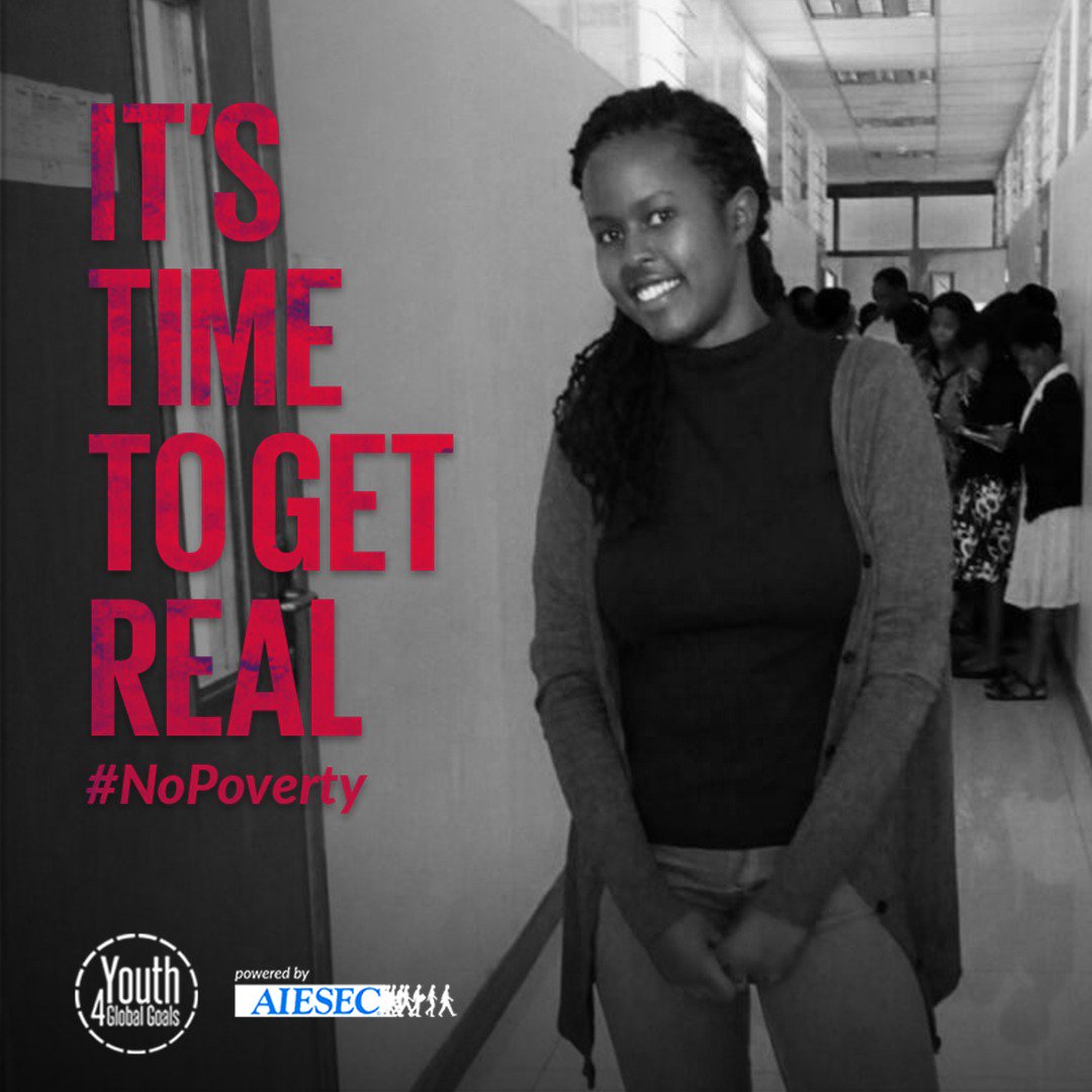 I believe togetherness can chest out poverty 
#LetGetReal 
#UNGA 
#youth2030 
#Youth4GlobalGoals
@AIESECRWANDA 
@AIESEC