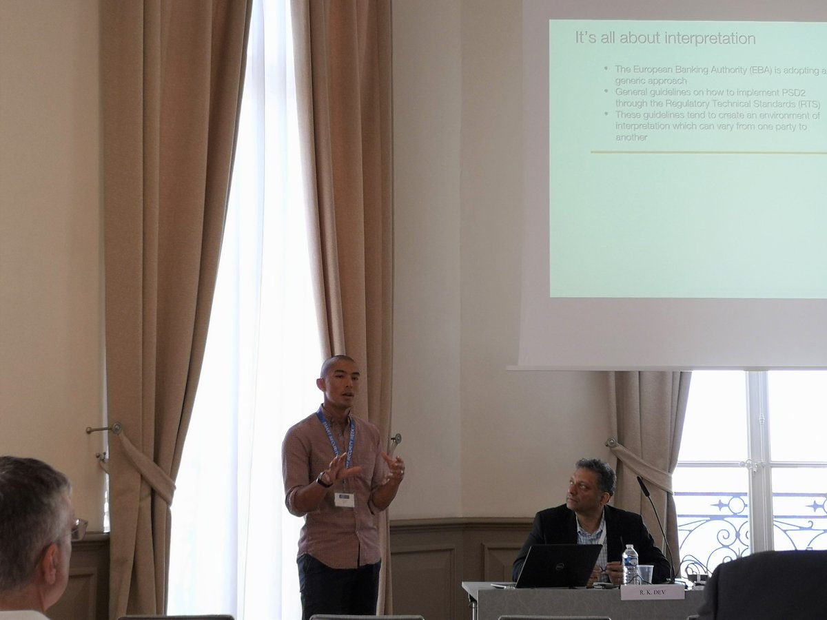 IDCyberSecurity's tweet image. Now @InAuth VP Jimmy Fong on mobile #authentication for #PSD2
#cybersecurity #SmartSecurityWeek