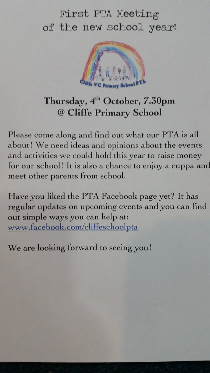 Come and meet parents and friends of our school!