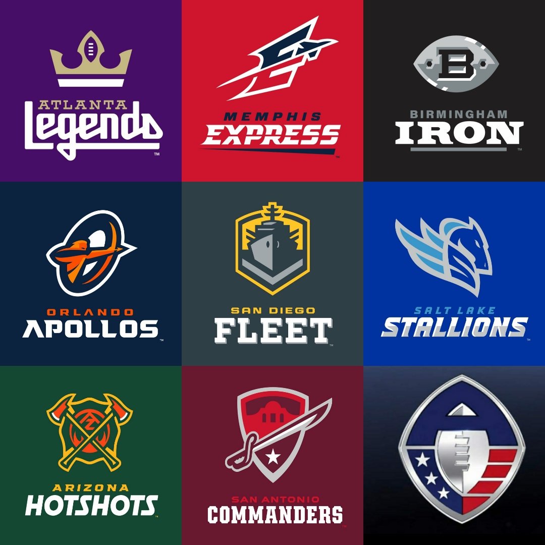 Image result for aaf football logos