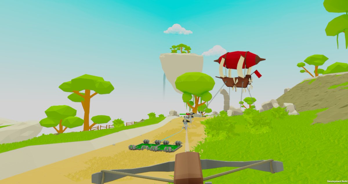 DefenseSkyland's tweet photo. You dont like watching your towers do the dirty work? take control over one and mow down the enemies with 50% bonus atk speed!
⬇️Wishlist the game now⬇️
https://t.co/X3LTnBVonK

#indiegame #vrgame #HTCVive #OculusRift #gamedev #lowpoly #skylanddefense #towerdefense #vrgaming https://t.co/sIvXc4meXY