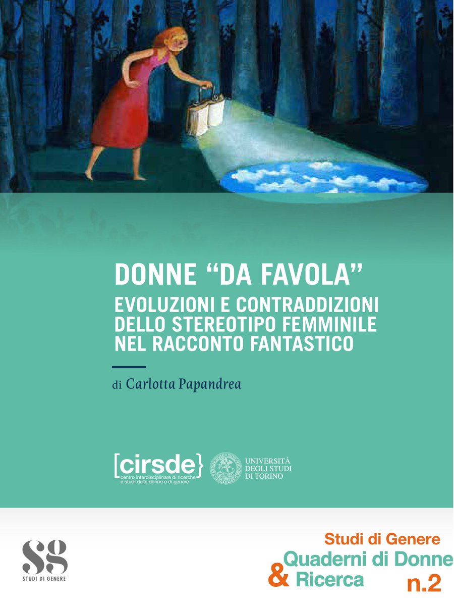 CIRSDe's tweet photo. Donne “da favola”. Evoluzioni e contraddizioni dello stereotipo femminile nel racconto fantastico
di Carlotta Papandrea, prefazione di Federica Turco
"Studi di Genere. Quaderni di Donne & Ricerca"n. 2
https://t.co/Y02YwTMHO1
#stereotipi #genderstudies #semiotica #studidigenere https://t.co/ZY2DbTh8CE