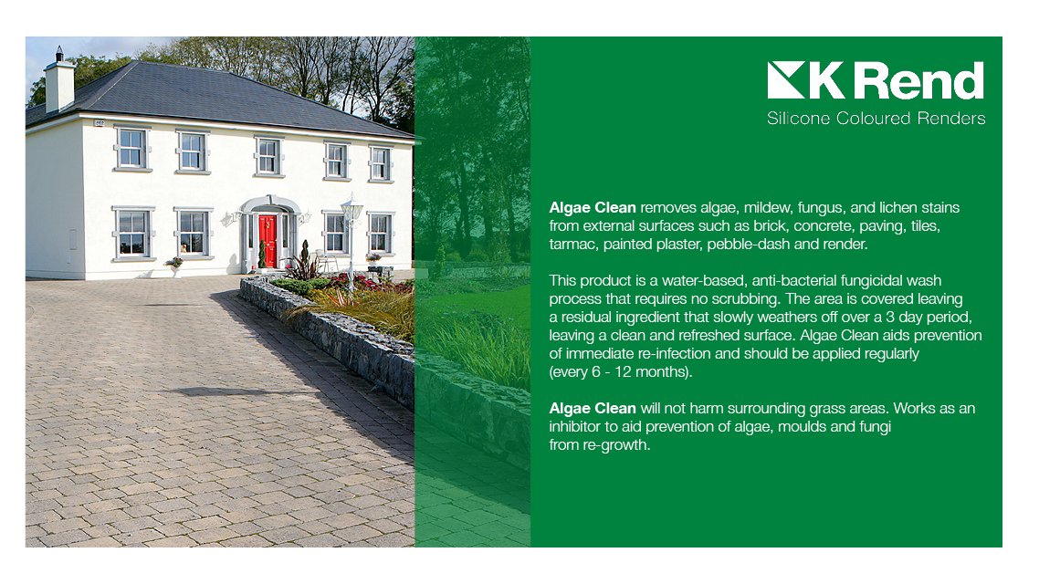 render_systems's tweet photo. Our Bristol &amp; Swindon branch stock the K Rend Algae Clean which treats algae, lichens &amp; fungi. #amaroc #amarocbristol #amarocswindon #krend #algaeclean #algae #render #rendering https://t.co/kdstj18vmw