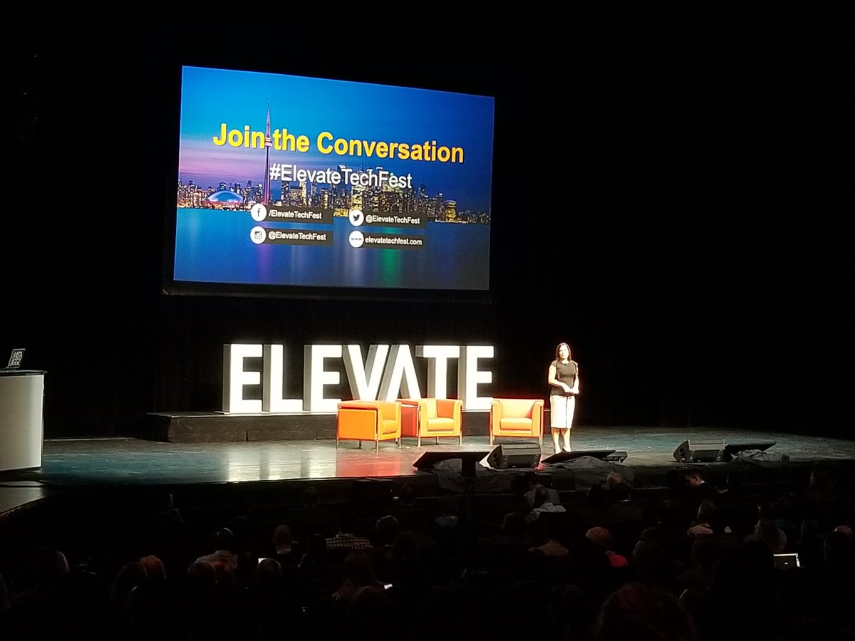 Excited to be part of Elevate Toronto the largest and fastest growing high tech hub in North America. @OCEinnovation