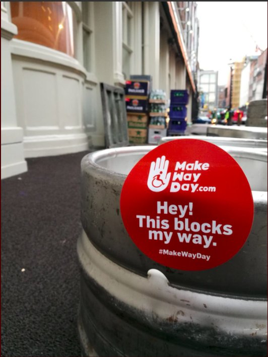 dlrcc's tweet photo. dlr is one of 15 local authorities and four leading disability organisations who will be supporting this year’s #MakeWayDay tommorrow!
#MakeWaydlr is a collaboration to call for greater public awareness of the needs of people with #disabilities in the public spaces we share. https://t.co/IiGRzMP5S0