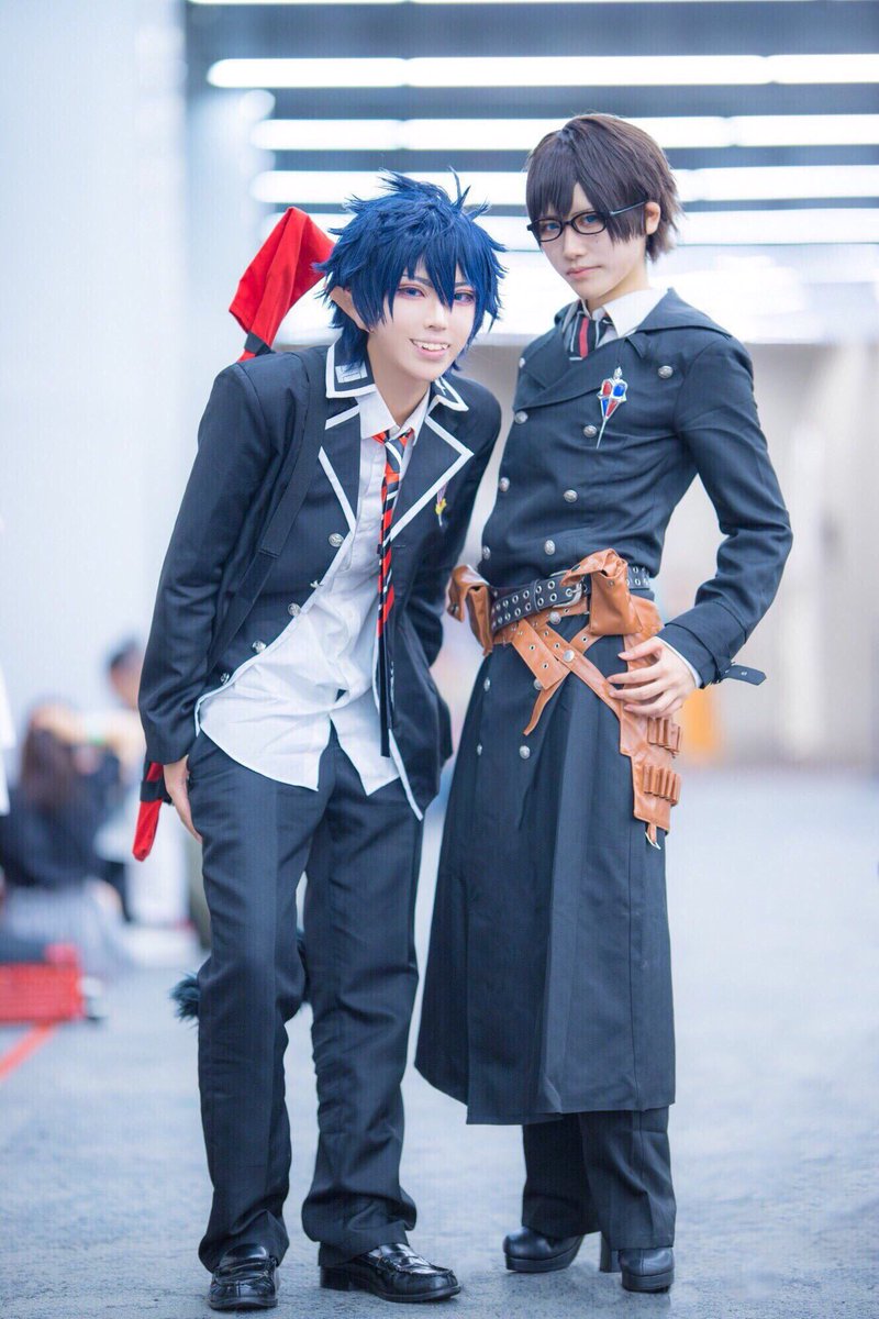 青の祓魔師 青エク 奥村燐 ウィッグ コスプレ 衣装 - 通販