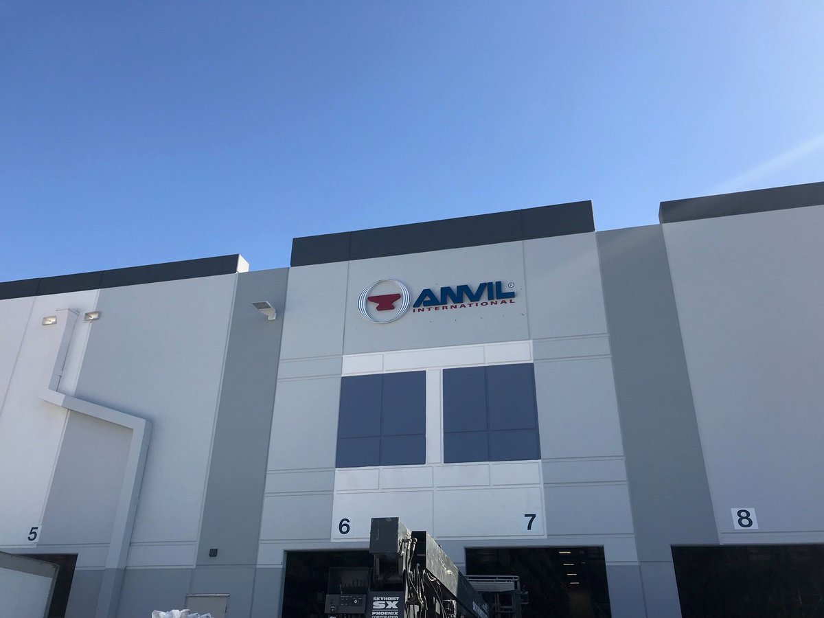 AccentGraphics's tweet image. Anvil International- Ontario, CA