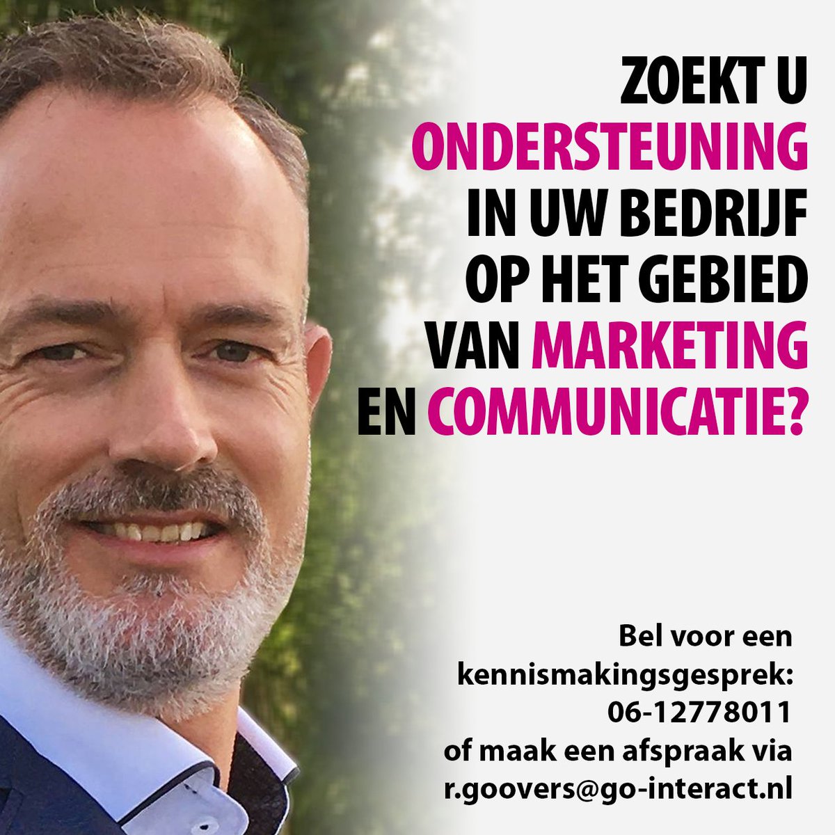 Wegens uitstel van een #interim project ben ik per direct in te zetten voor bedrijven die (tijdelijke) #ondersteuning op het gebied van #marketing en #communicatie zoeken….

linkedin.com/feed/update/ur…