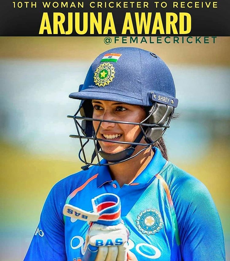 Arunkumar2318's tweet photo. Congrats @mandhana_smriti https://t.co/6TRfCUlV3E