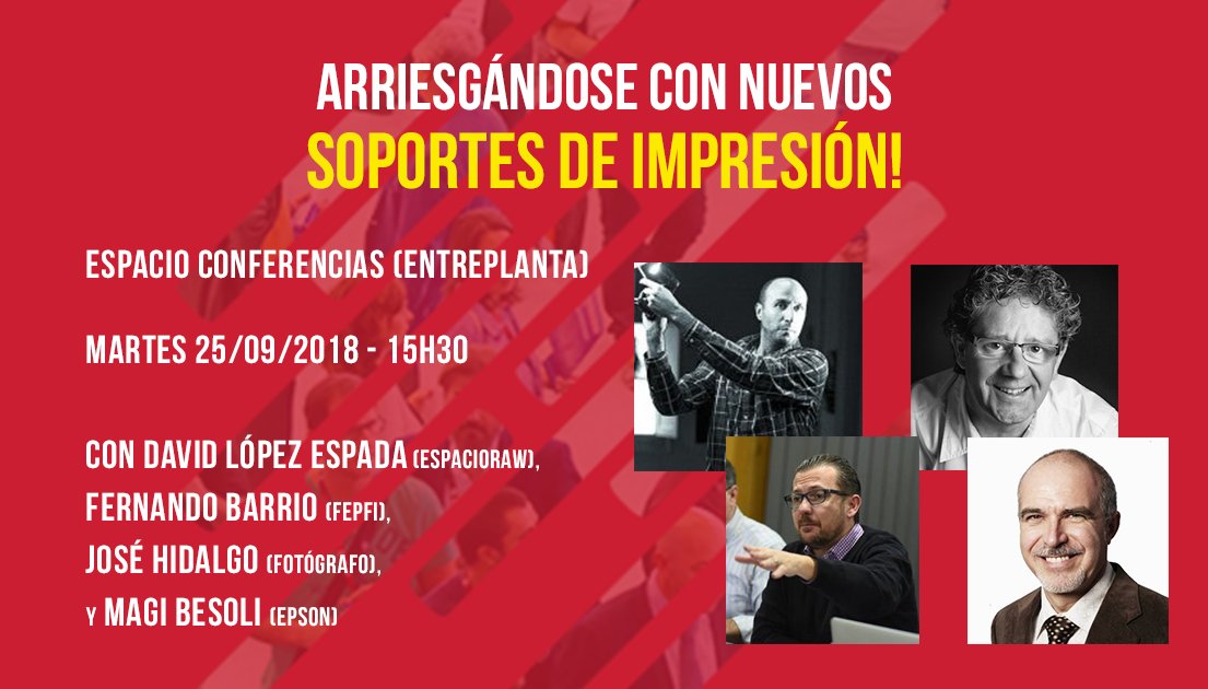 CPrint_Madrid (@cprint_madrid) on Twitter photo ¿Estás por la entreplanta?, pásate por el espacio conferencias, una mesa redonda muy interesante sobre los nuevos soportes de impresión está comenzando con <a href="/Epson_ES/">Epson España</a>, <a href="/espacioRAW/">espacioRAW</a> y <a href="/FEPFI/">FEPFI</a>
#EpsonCPrint18 #cprintmadrid #cprint #impresion #cprint2018 #print #digital #personalizacion ¿Estás por la entreplanta?, pásate por el espacio conferencias, una mesa redonda muy interesante sobre los nuevos soportes de impresión está comenzando con <a href="/Epson_ES/">Epson España</a>, <a href="/espacioRAW/">espacioRAW</a> y <a href="/FEPFI/">FEPFI</a>
#EpsonCPrint18 #cprintmadrid #cprint #impresion #cprint2018 #print #digital #personalizacion