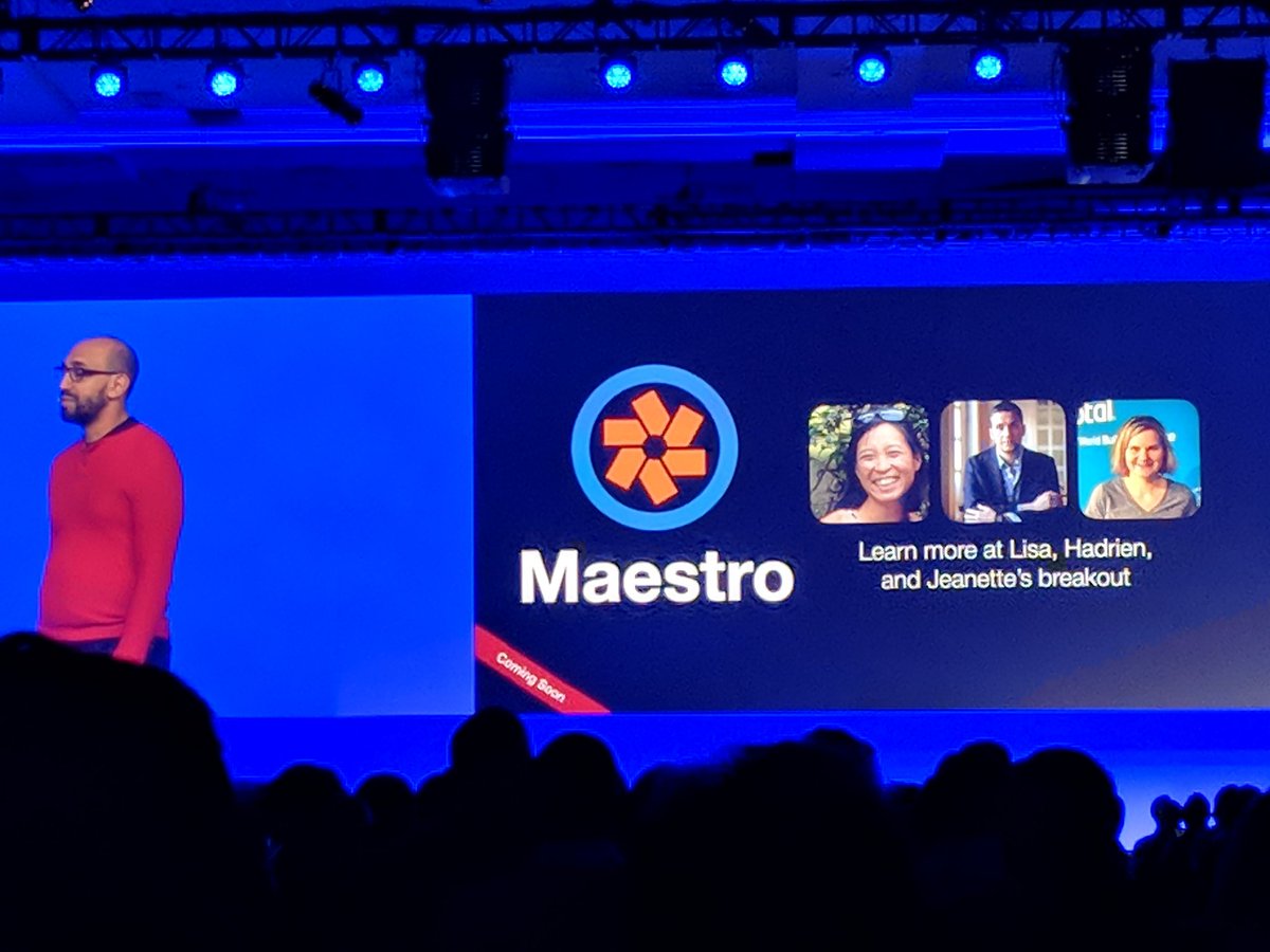 I'm on the big screen @s1p! Come check it out at 11:30 in national harbor 2-3. Talking about what I've been working on all year - organizing around outcomes in roadmaps can improve projects. #SpringOne #imfamous