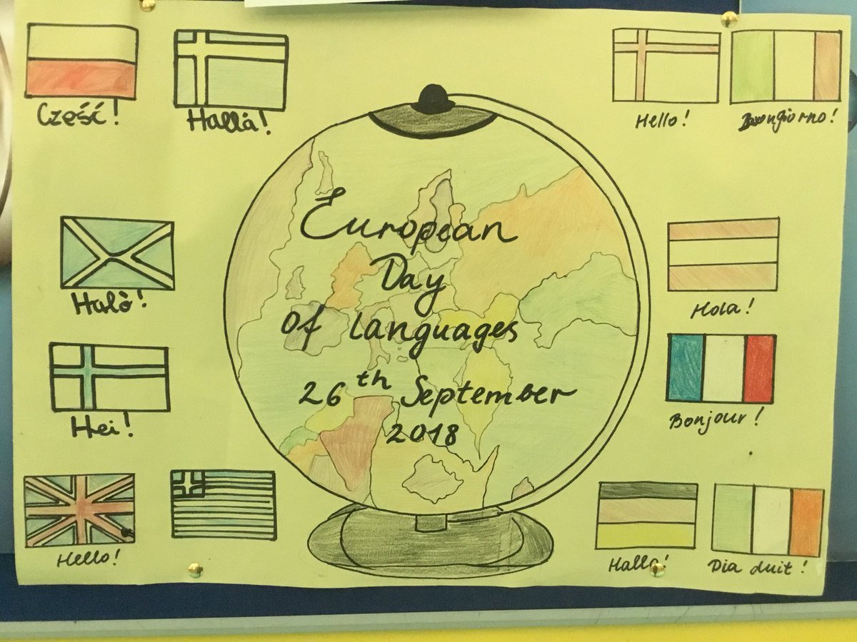 muckrossital's tweet photo. Preparations ramping up here for #europeandayoflanguages tomorrow. Non vediamo l’ora! https://t.co/SheIqYD32a