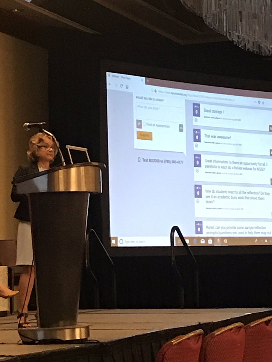 FollowTheSOC's tweet photo. Ursula Zalewski, Director @SBUCareerCenter #NSEE2018 #NSEE18 https://t.co/xGS9LUk4to