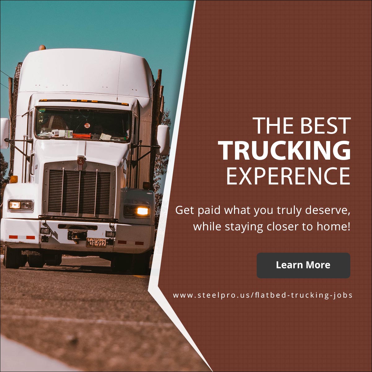 alcotransinc's tweet photo. Get paid what you truly deserve, while staying closer to home!

Check out the application and join our team today: https://t.co/jniNtN3HxA

#trucking #truckers #alco #alcotransportation https://t.co/QcrZob7Ovm