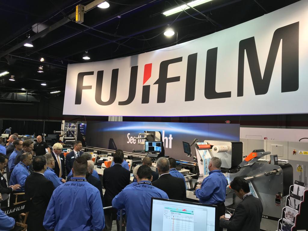NarrowWebTech's tweet image. ...and its going on! #Welcome to #Labelexpo Americas, Day 1 - #NarrowWebTech on tour! @FujifilmPrint @FUJIFILMGS (Source: Tom Duley from G&amp;amp;K)