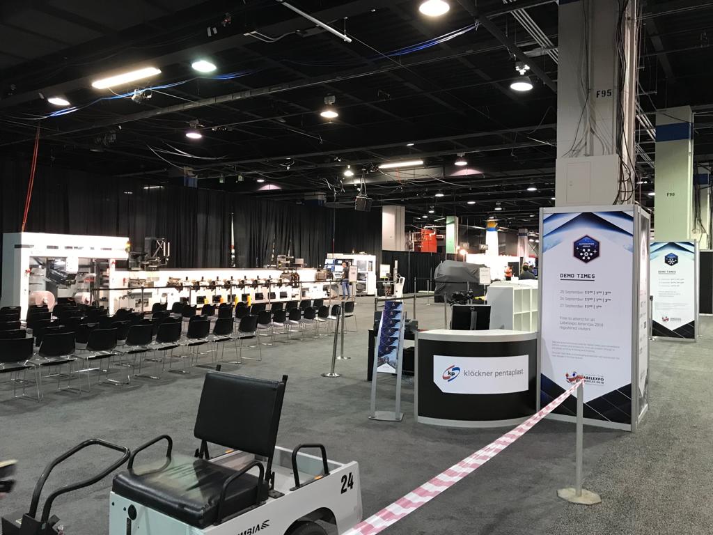 NarrowWebTech's tweet image. ...and its going on! #Welcome to #Labelexpo Americas, Day 1 - #NarrowWebTech on tour! @FujifilmPrint @FUJIFILMGS (Source: Tom Duley from G&amp;amp;K)