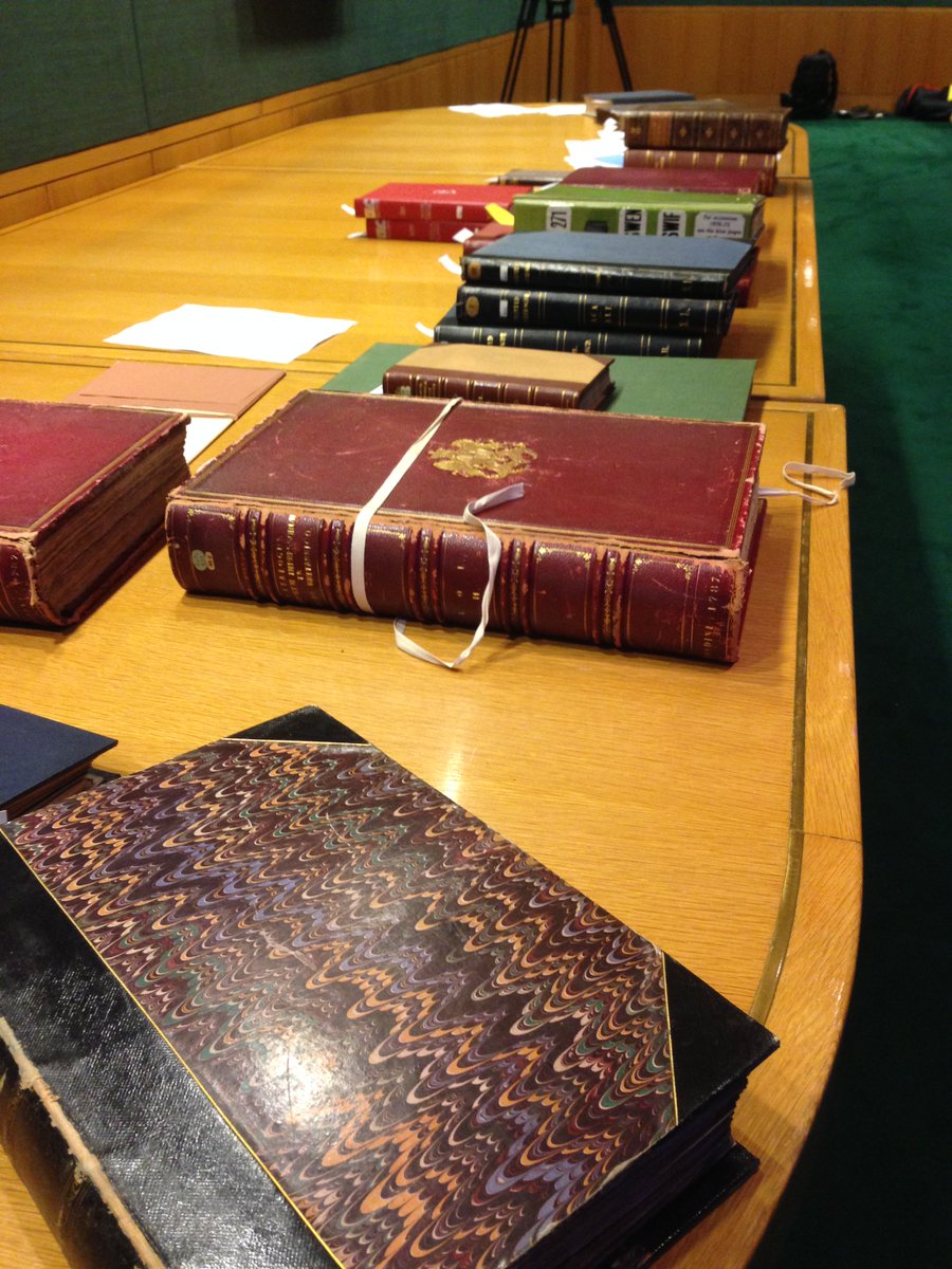 ElasticSystem's tweet image. For my last research seminar at the #BritishLibrary, I laid out the entire history of cataloging at the library on this one table.