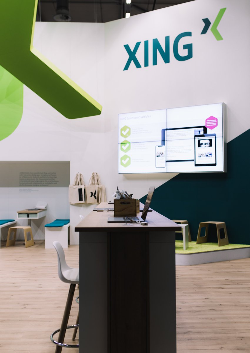 setconGmbH's tweet image. Ein weiterer Messeauftritt für #XING auf der #dmexco18 

#setcon #Messebau #Fernerkennung #Schreinerei #Kölnmesse