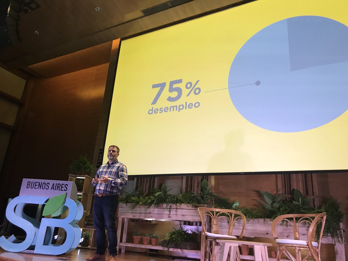 Se tiene ciudadanía plena solo cuando se tiene empleo. El 75 por ciento de las personas con discapacidades no tienen empleo en Argentina. Desde <a href="/LaUsinaONG/">La Usina ONG</a> trabajan para integrarlos. #SBBa18