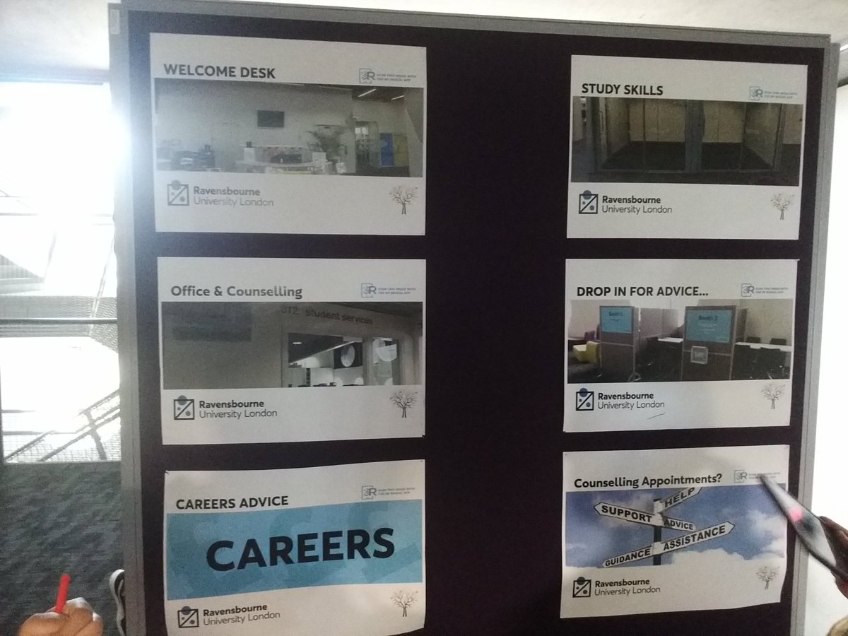 RavesTrail9's tweet photo. #JoinRavensbourne 
#RaveSServices
#Corey 
#Korey 

The support services locations in Rave. Sorry for the overdone lens flare ;) https://t.co/WXwDJ0o46a