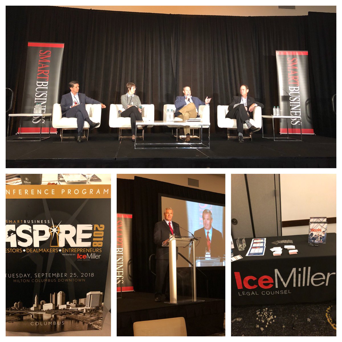 IceMillerLLP's tweet photo. A great kickoff to the day at the #AspireCOL2018 conference! https://t.co/LnJz8NSbHF