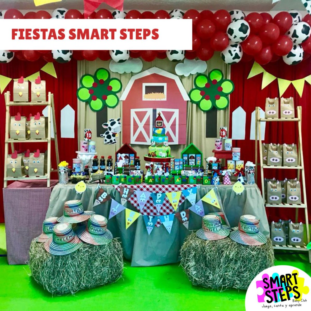 Smartstepsbaq's tweet photo. Quieres festejar el Cumpleaños de tu hij@ en SMART STEPS Baby Club? Somos el Mejor lugar para vivir esta gran celebración 👦🏽👧🏼👶🏻 ...
Ven y reserva, Vive el cumpleaños de tu hij@ de una manera muy divertida!
Barranquilla 📍Carrera 45 # 84 - 165
📲3015185250
☎3854841 https://t.co/6OpHAvhd3n