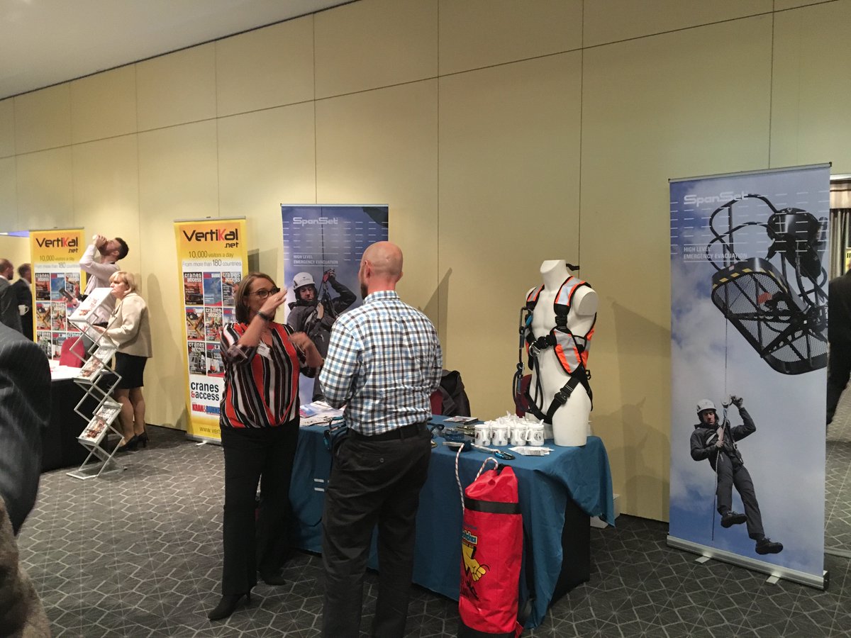 SpanSetLtd's tweet photo. #IPAFelevation come along and introduce yourself to Sam and Nerys @SpanSetLtd. There to help with any height safety training/equipment questions! https://t.co/zGRweR5q91 https://t.co/cSnPlRLDc0