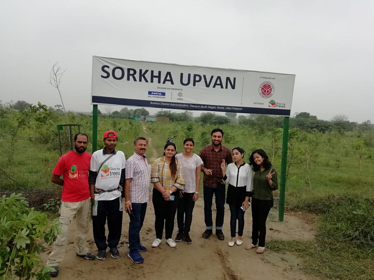 Tree Plantation Drive of Uflex Chemicals in association with Peepal Baba 💚😊