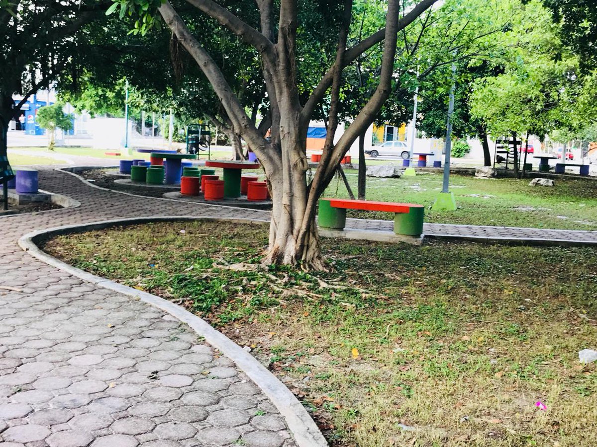 #BrigadasVerdes realizan trabajos de chapeo y limpieza en la Sm. 227, Parque La Roca #NoPararemos

<a href="/rembertoestrada/">Remberto Estrada</a> <a href="/RogerEspinosaR/">Roger EsPro</a> <a href="/jlcgcachorro/">jlcg cachorro</a> <a href="/AytoCancun/">Ayto Benito Juárez</a>