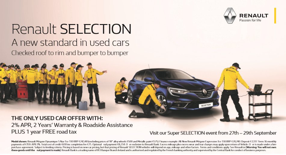 obrienmgar's tweet photo. Our Super Selection Event Takes Place This Thursday To Saturday At @obrienmgar 🤗Save Thousands On Our Nearly New And Used Range!
Call 0449340825 to make an appointment with our sales team
#SuperSelection #ANewStandardInUsedCars #Passion #Renault #OBriens https://t.co/PJf0HBc4MW