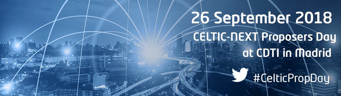 MONALIS_CELTIC's tweet photo. We are excited to present the Business impacts of @EUREKA_NETWORK  @CelticPlus projects NOTTS and @MONALIS_CELTIC during the Celtic-Next Proposers Day in Madrid tomorrow, 26 September 2018, that will be hosted by @CDTIoficial premises Further info: https://t.co/VgfDRZlu4u https://t.co/pH4FPLWo9k