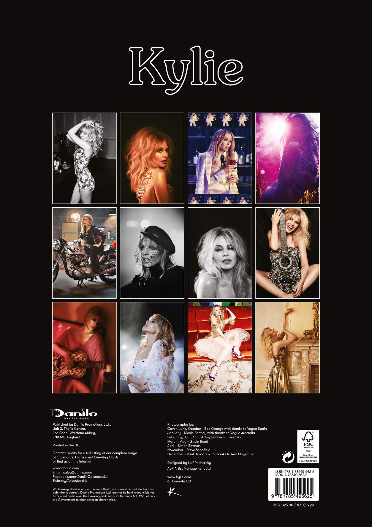 Silvanemesis on Twitter: "Kylie | Official 2019 Calendar (HQ Preview) #