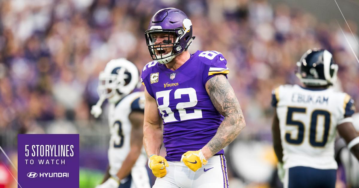 The #Vikings look to rebound against the Rams on Thursday night.  📰: mnvkn.gs/A4n6bj https://t.co/nUsUIPvYvM