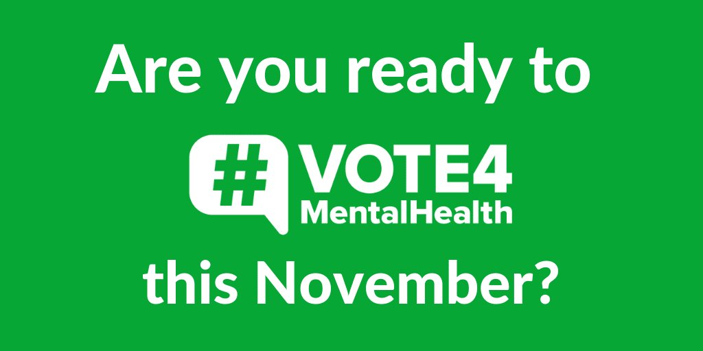HealingMindsSA's tweet photo. Today is National Voter Registration Day. Make sure everyone you know is registered to vote. Why? It's the best way to make sure #MentalHealth is part of the debate. #Vote4MentalHealth #Act4MentalHealth #PledgeToVote https://t.co/iBjlqmhiOc https://t.co/PRwEyoCMo0