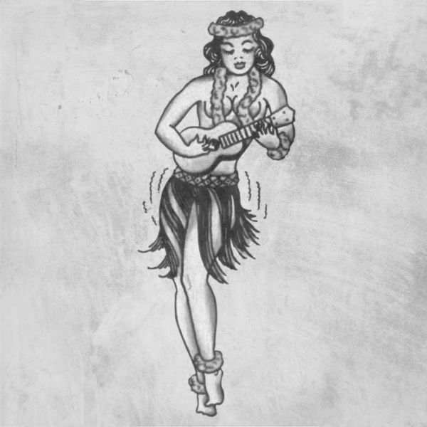 vidalocatattoos's tweet photo. Another pin up favourite for the military traveling the world are the hula girls.  Sailor Jerry opened his tattoo studio in Honolulu and people wanted a memorable piece, often they would come away with hula pin up tattoo. https://t.co/6HRGr7bqW4